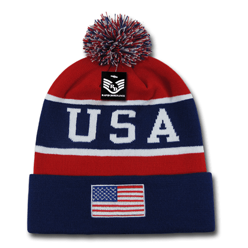 American Flag Skull American Pride Mens Beanie Cap Skull Cap Winter Warm Knitting Hats. 